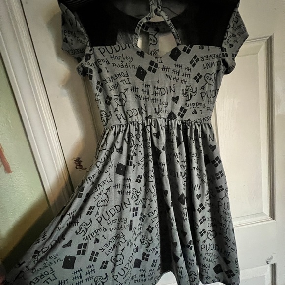 Puddin Grey mini dress punk goth - Picture 5 of 5